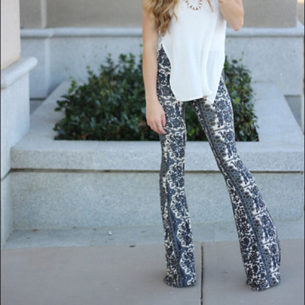 Novella Royale bell bottom flare pants Free People